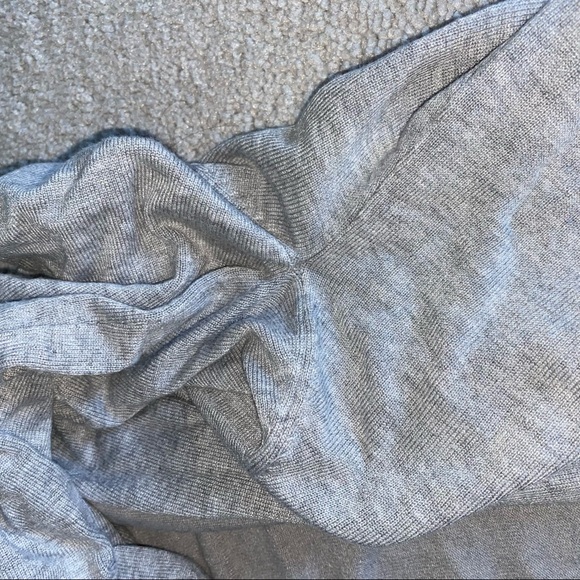 Zara Heathered Light Grey Open Cardigan - Picture 5 of 7